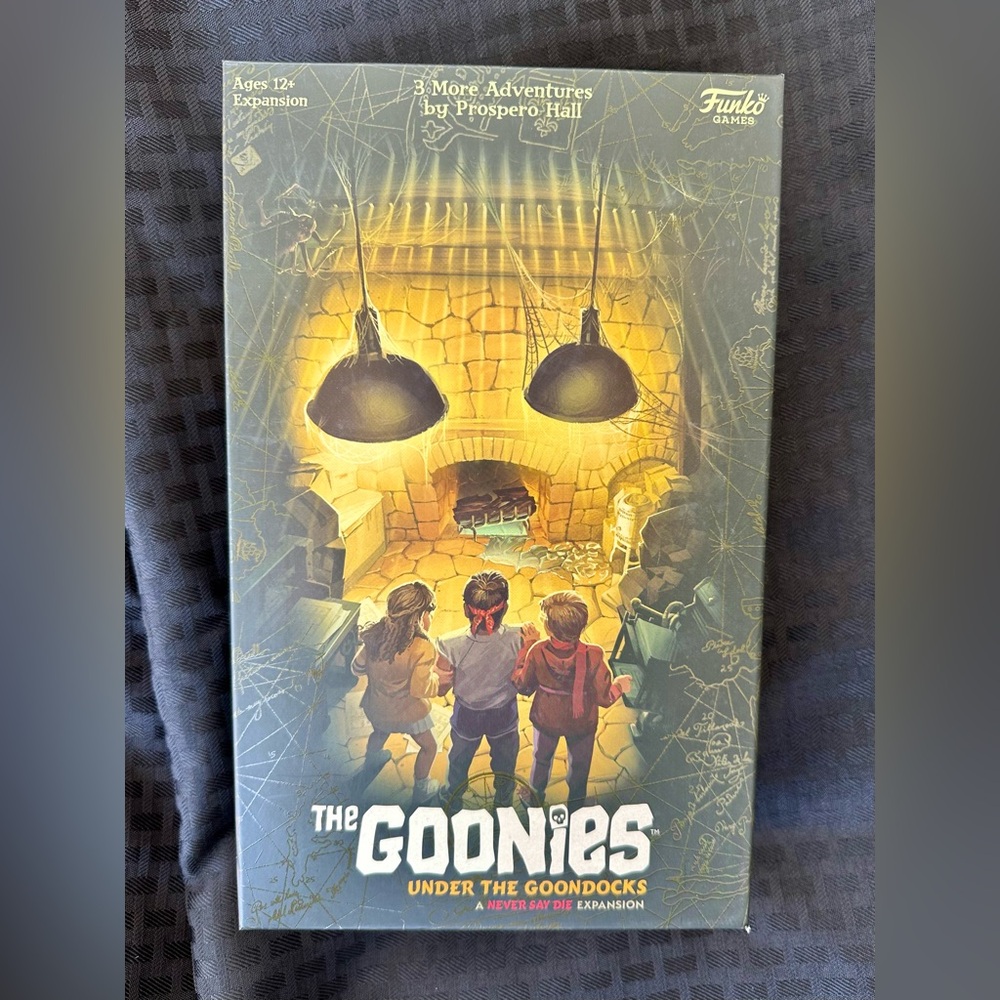 FUNKO GAMES THE GOONIES UNDER THE GOONDOCKS A NEVER SAY DIE EXPANSION- NEW